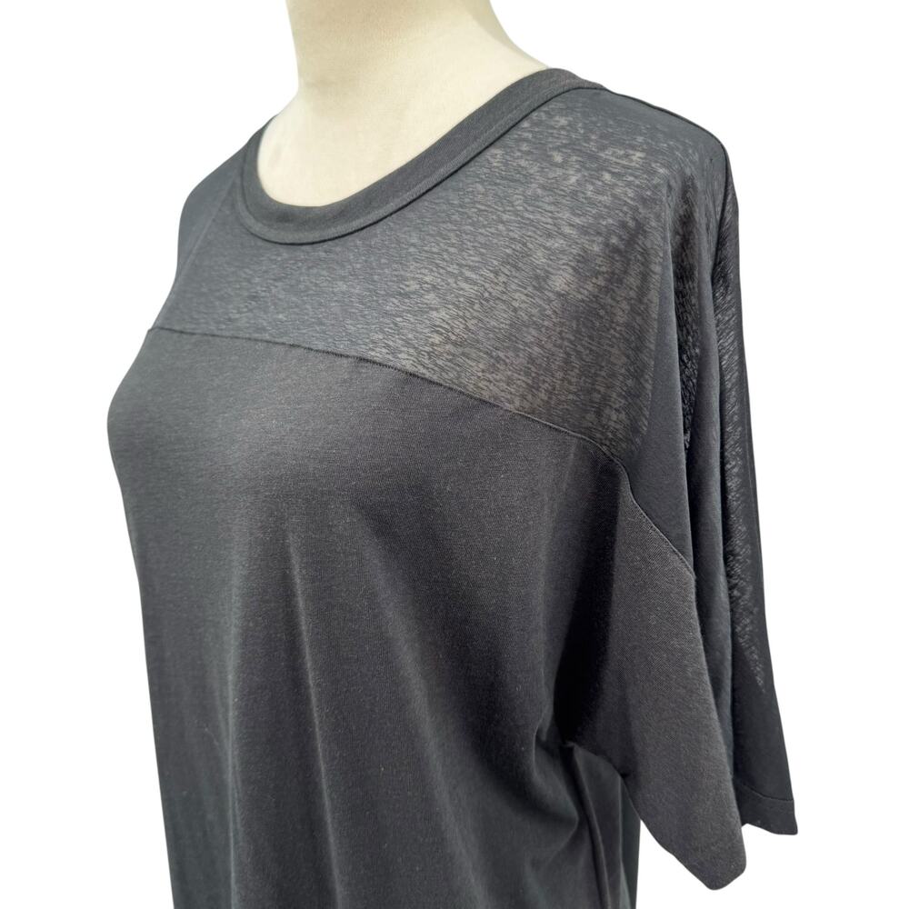 NikeLab NWT Essential Black Burnout Casual Relaxed T-shirt Mini Dress 865777 - Picture 9 of 15
